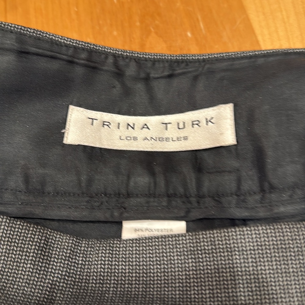 Wide Leg  Gray Pants - Picture 3 of 7